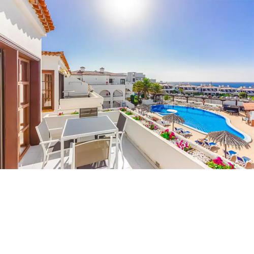 Attic with sunny terrace with pool and sea views (EXM)