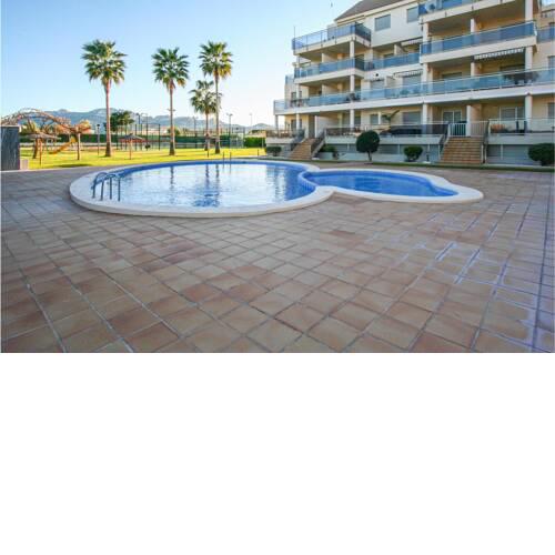 Awesome apartment in Denia with Outdoor swimming pool, WiFi and 2 Bedrooms