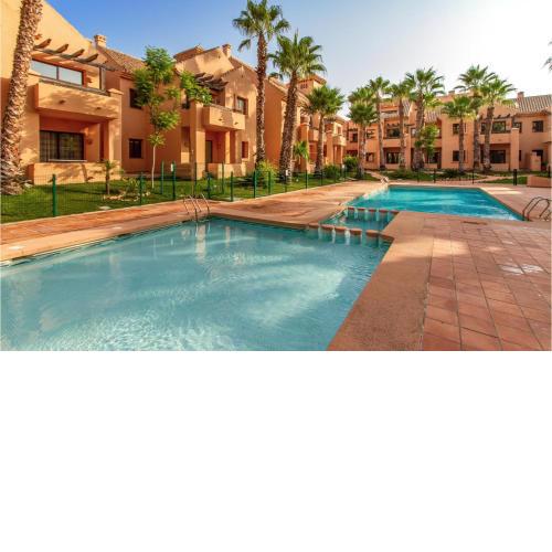 Awesome apartment in Los Narejos with Outdoor swimming pool, WiFi and 1 Bedrooms
