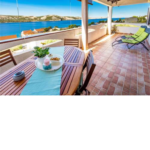 Awesome apartment in Stara Novalja with 2 Bedrooms
