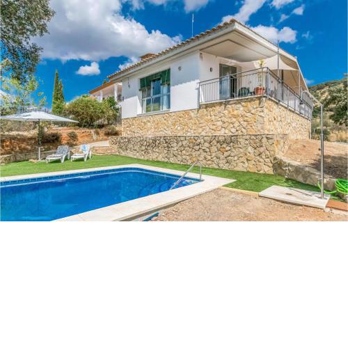 Awesome home in Villaharta with Outdoor swimming pool, WiFi and 3 Bedrooms