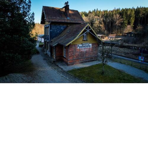 Bahnhof Paulinzella mit Sauna