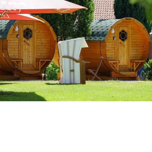 Barrel -schlafen im Fass