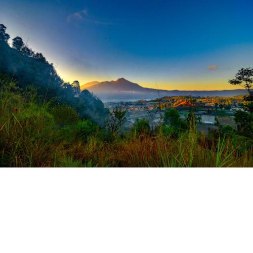 Batur lake view