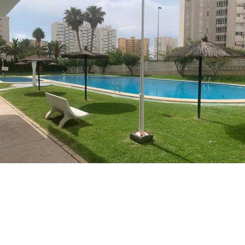Beach apartment with Pool, Parking, Tennis court