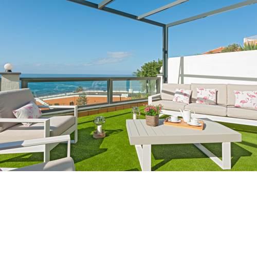 Beach house with sunset views!