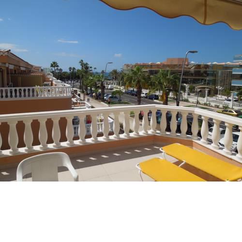 Beachfront-Apartment Las Vistas 1 with sea-view, heated, pool, wifi, SAT-TV