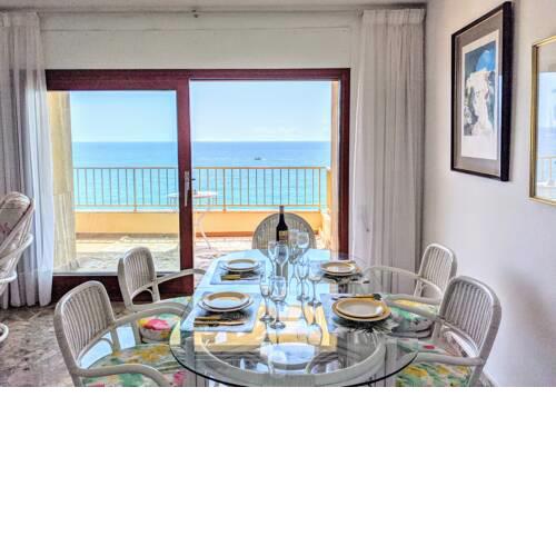 Beachfront Palamos Apartment