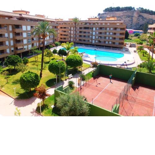 Beautiful apartment in Denia with shared pool