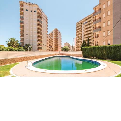 Beautiful apartment in Oropesa del Mar w/ Outdoor swimming pool, WiFi and Outdoor swimming pool