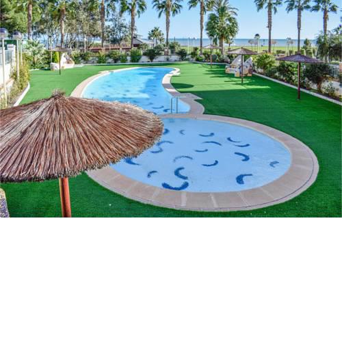 Beautiful apartment in Oropesa w/ Outdoor swimming pool and 2 Bedrooms