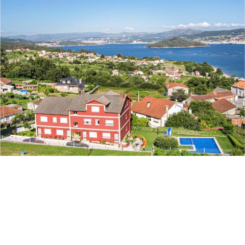 Beautiful apartment in Raxo with Outdoor swimming pool, WiFi and 1 Bedrooms