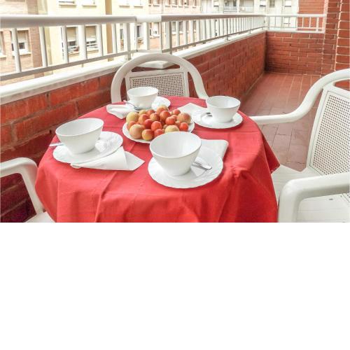 Beautiful apartment in San Carles de la Rápit with 4 Bedrooms
