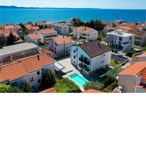 Beautiful apartment in Zadar with Outdoor swimming pool, Heated swimming pool and 2 Bedrooms