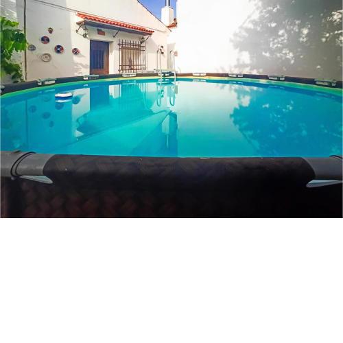 Beautiful home in Castillo de las Guarda with Outdoor swimming pool and 1 Bedrooms