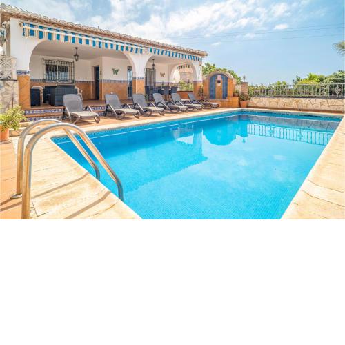 Beautiful home in Nerja with Outdoor swimming pool, Swimming pool and 3 Bedrooms