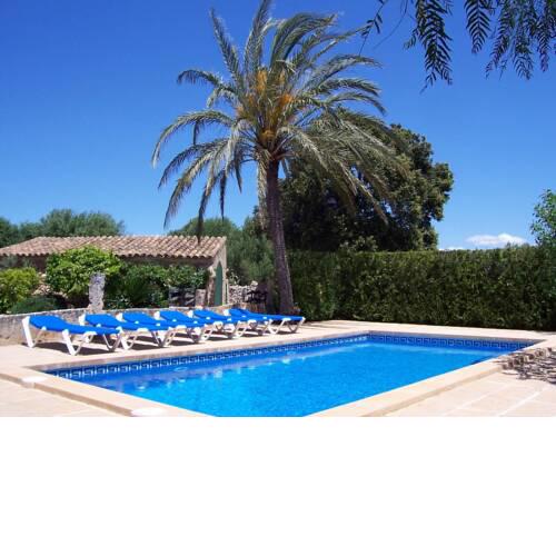 Beautiful rustic Mallorcan house with private pool near Cas Concos