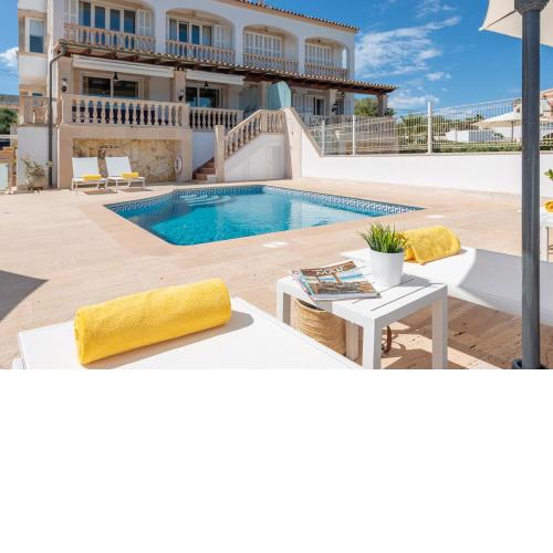 Beautiful Villa Sa Caleta next to Cala Marsal with pool, indoor pool, jacuzzi and sauna!