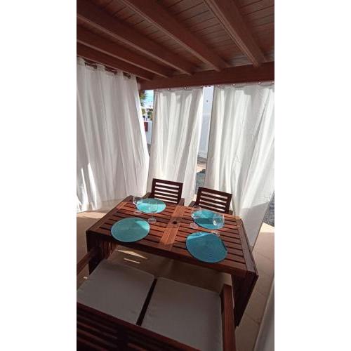 Belharra. Apartamento en urbanización con piscina.