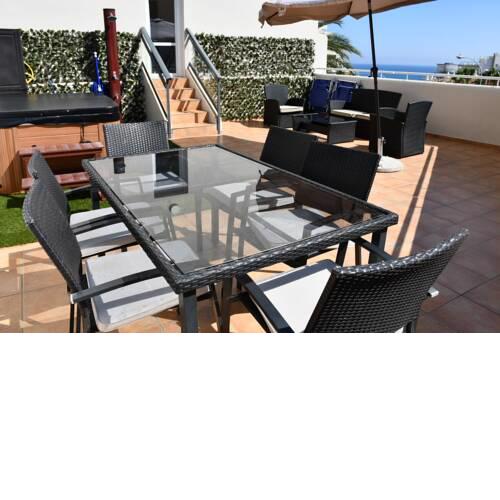 BenalBeach Lux, Jacuzzi, 5ppl, BeachFront