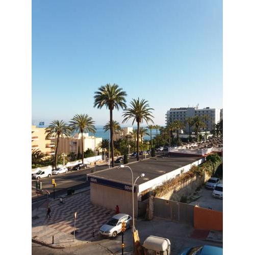 Benalmádena, in front of the beach