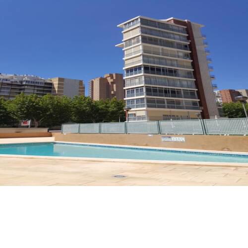 BENIDORM-OFERTA 2ª Linea Playa Levante Aire Piscina y Parking