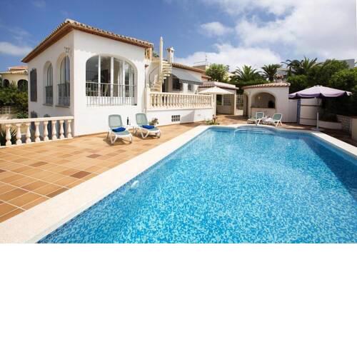 Benitachell Villa Sleeps 4 Pool Air Con WiFi