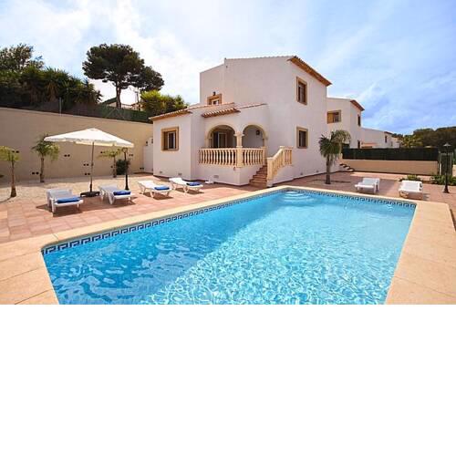Benitachell Villa Sleeps 6 Pool Air Con WiFi