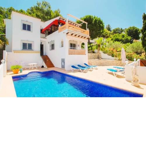 Benitachell Villa Sleeps 6 Pool WiFi