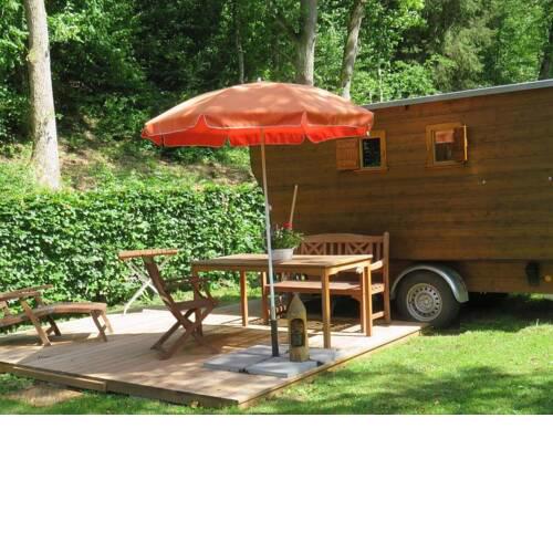 Bienenwagen der Naturheilpraxis Melchger
