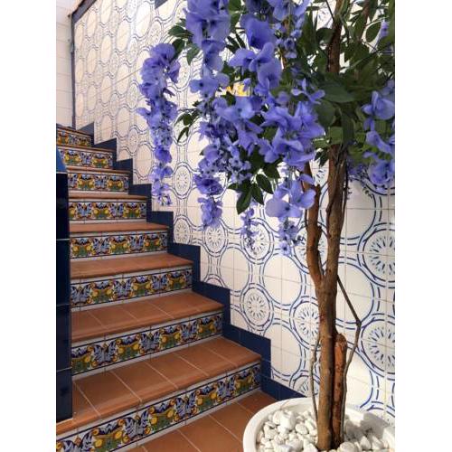 Big apartment with unique patio near Santa Barbara Castle