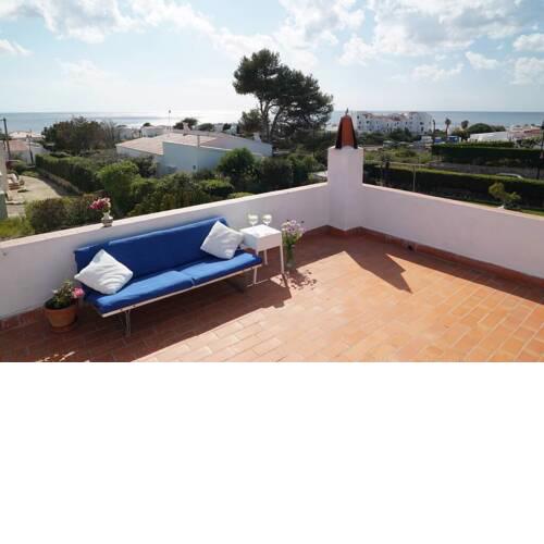 Bini Veca, casa unifamiliar con jardín y vistas en Binibécquer