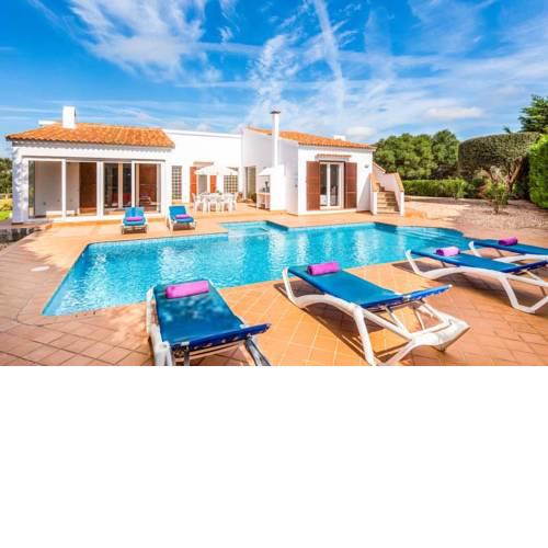 Binibequer Vell Villa Sleeps 7 Pool Air Con WiFi