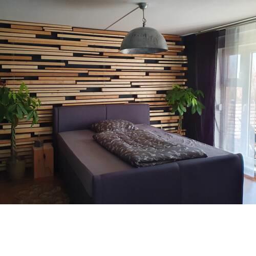 Black & Wood Design FeWo im Zentrum