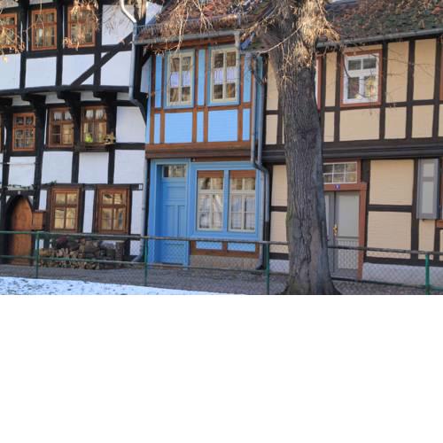Blaues Häuschen