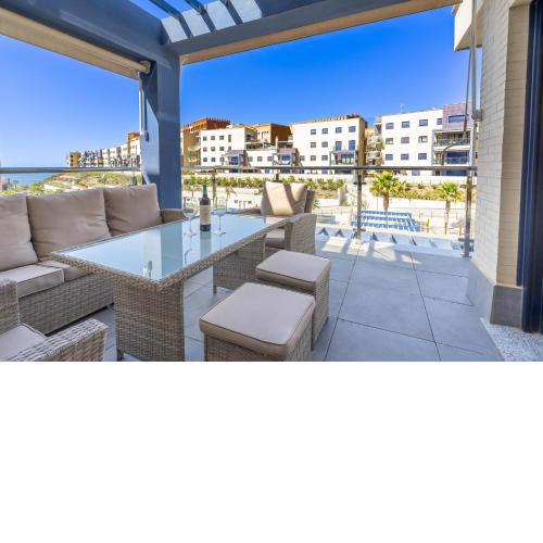 Blue Oasis On The Beach I