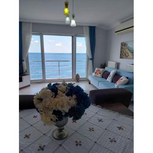 Blue Peace Flat with Furniture & Private Beach