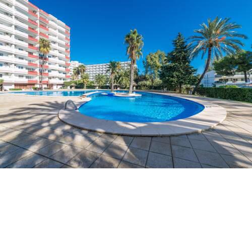 Bright apartment with views in the Siesta building in Puerto Alcudia
