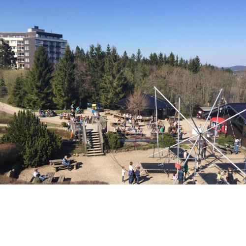 Bright flat with balcony in Winterberg right on the ski slope