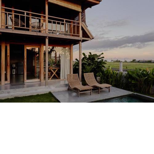 Bruann residence villa 1, Seseh, Perenenan, amazing sunset view and privacy, 2 bedroom