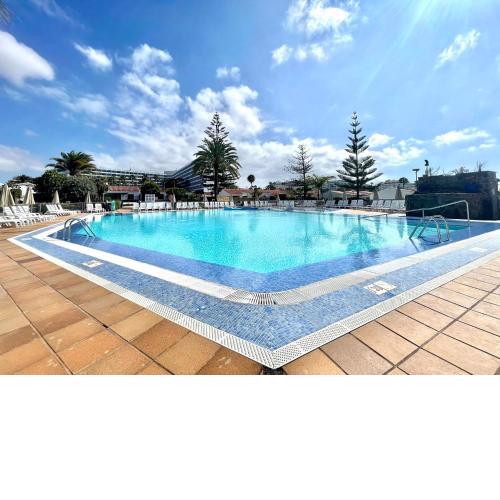 Bungalow 1 dormitorio en Playa del Ingles, Wifi si 2 piscinas