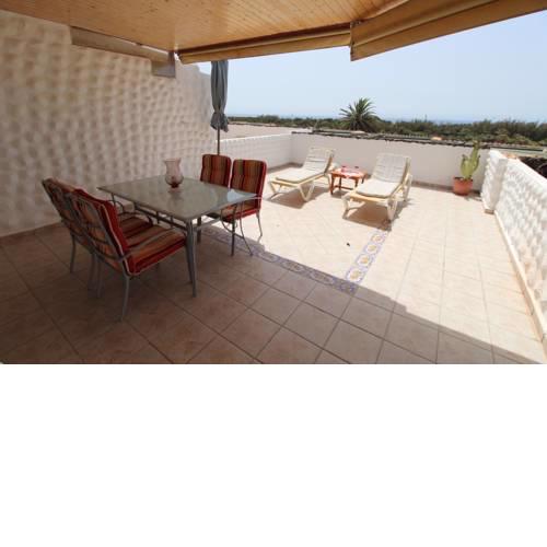 Búngalow con terraza vista mar