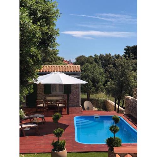 Bungalow mit Pool in Mandre