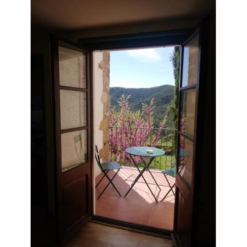 CAL TÒFONES, 1er 1a. Apartament turístic a Borredà, 08619-Barcelona