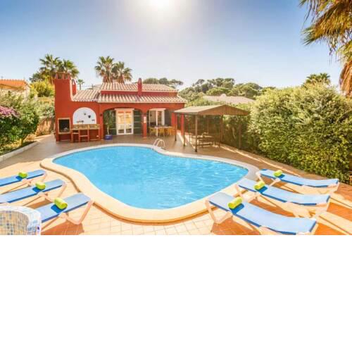 Cala en Porter Villa Sleeps 6 with Pool Air Con and WiFi
