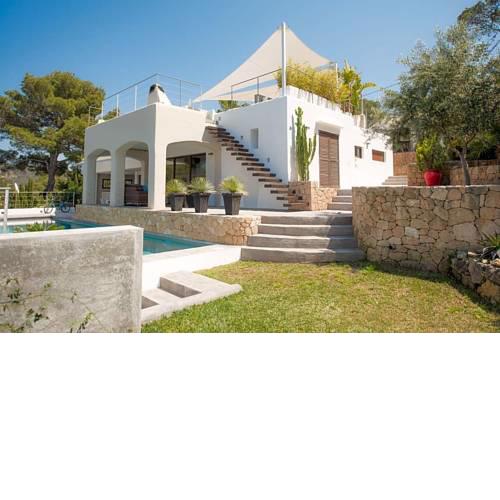 Cala Tarida Villa Sleeps 10 Pool Air Con WiFi