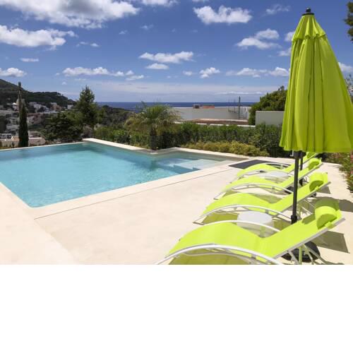 Cala Vadella Villa Sleeps 7 with Pool and Air Con