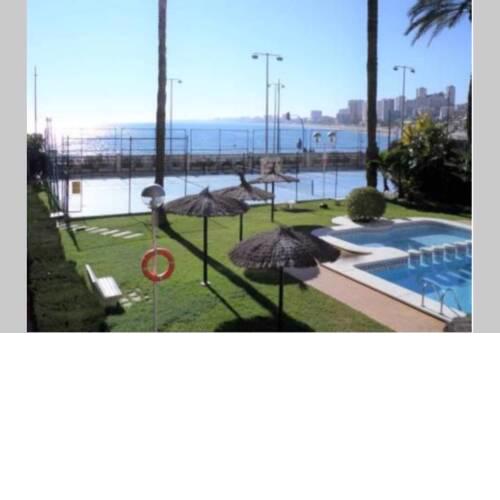 CAMPELLO SEAFRONT apartment pool & Garden view