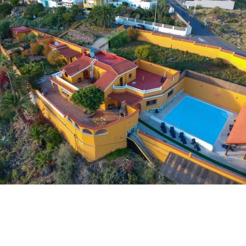 Canalina, Villa con piscina y vistas al Balcón de Telde