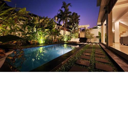 Canggus Best Resort Home w GYM, Ice Bath, Washer&D